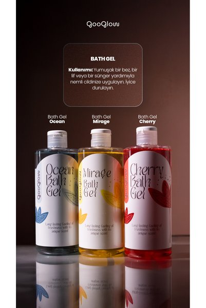 GOOGLOW Yaban Mersini Kokulu Duş Jeli / BLUEBERRY BATH GEL