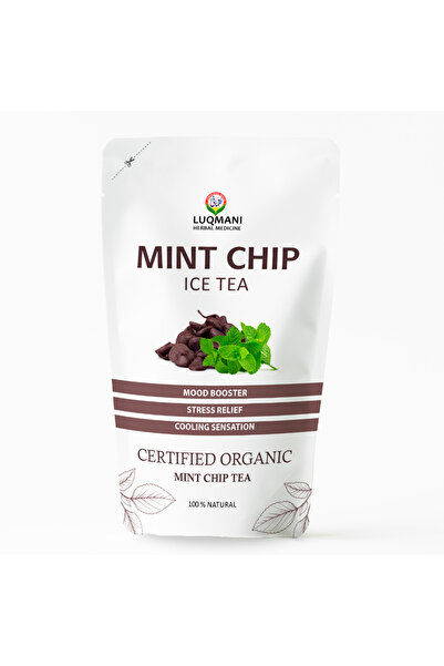 Luqmani herbs Mint Chip Iced Tea , 100gram Pack , Fresh and refreshing