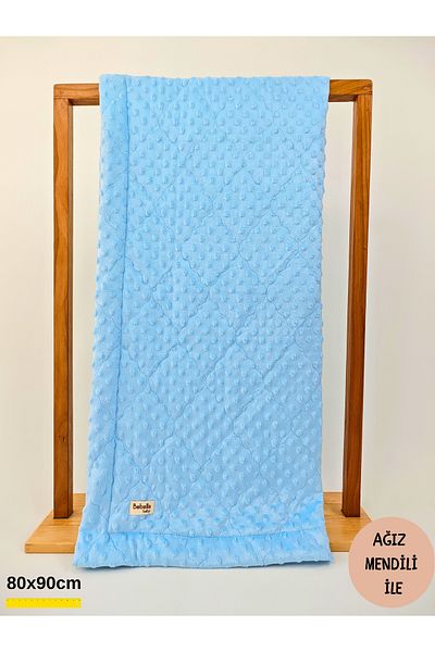 Bebella Quilted Chickpea Baby Swaddle Blanket – Double Sided / Seasonal / Newborn / Hospital Release