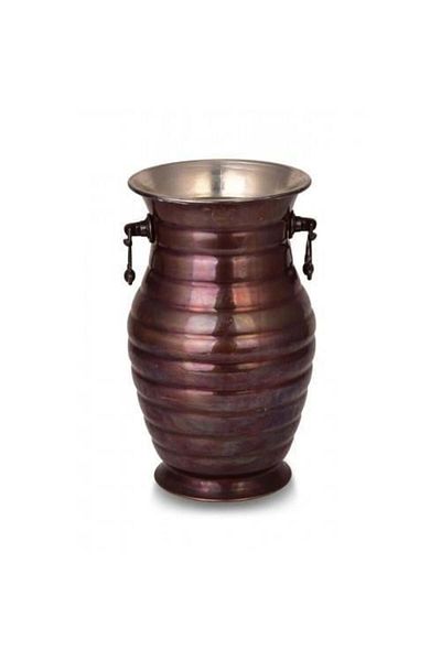 Tanemce Hyacinth Vase Flat Handle Oxide Vase Flower Holder