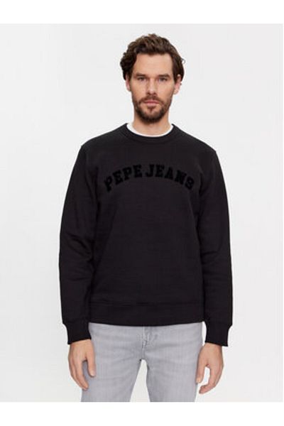 Pepe Jeans Hanorac bărbătesc PM582557 Negru