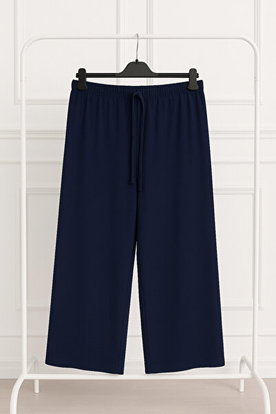 FATELLA Pantaloni de damă din bumbac pieptănat cu Lycra