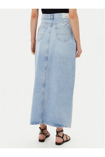 Pepe Jeans Fustă din denim pentru femei PL901211R albastră