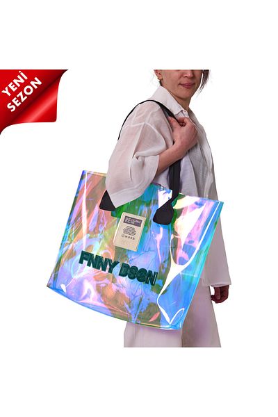 Funny Design Ολόγραμμα Splendid Beach Bag Νέας σεζόν 2025