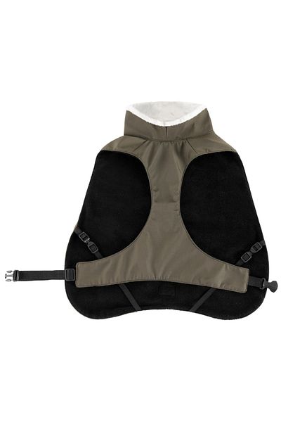 oyapet Dog Coat Raincoat, Fleece Inside, Rain Windproof, Easy to Wear, Dog Clothes