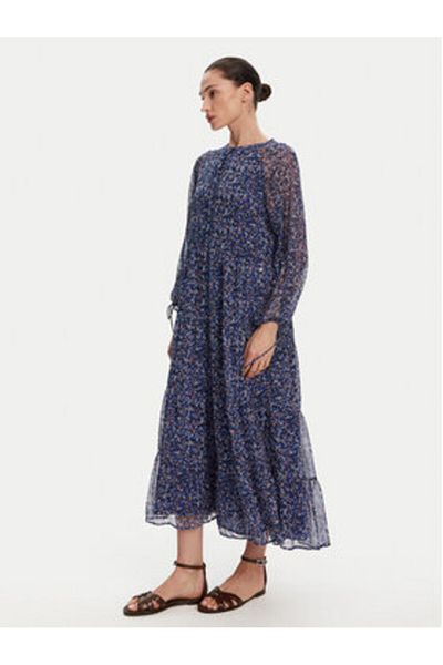 Pepe Jeans Rochie casual pentru femei PL953631 albastră
