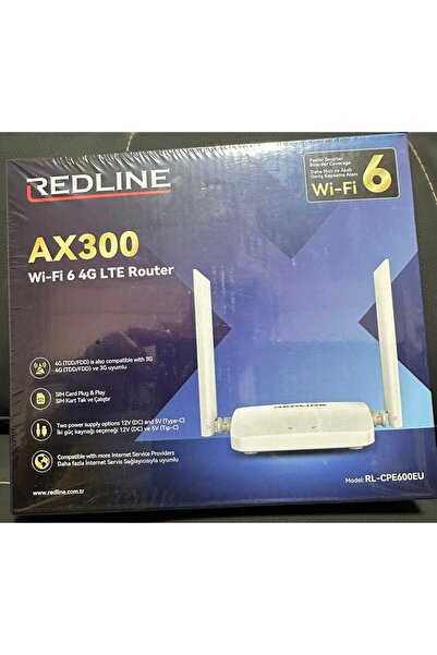 Redline ax300 wi-fi 4g router