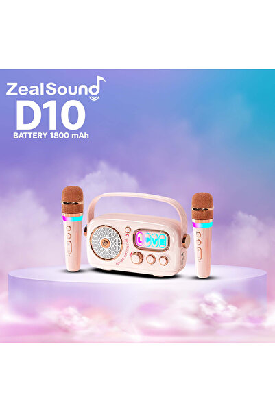 Nettech Zealsound D10 Karaoke Box Kablosuz Hoparlör - Speaker