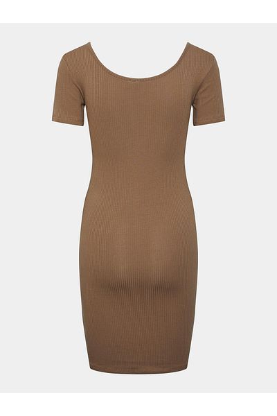 PIECES Women's Casual Dress 17146324 Brown