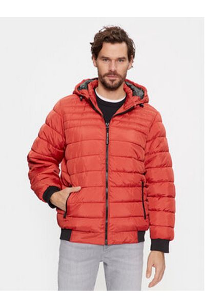 Pepe Jeans Jachetă de tranziție pentru bărbați PM402598 portocalie
