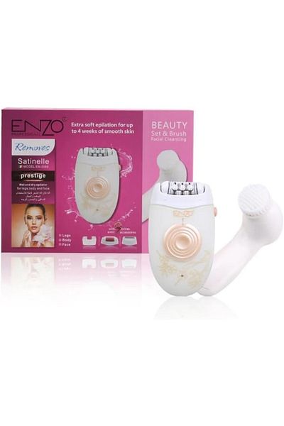 ENZO EN-3088 9-in-1 Epilator & Beauty Kit - Intl Version