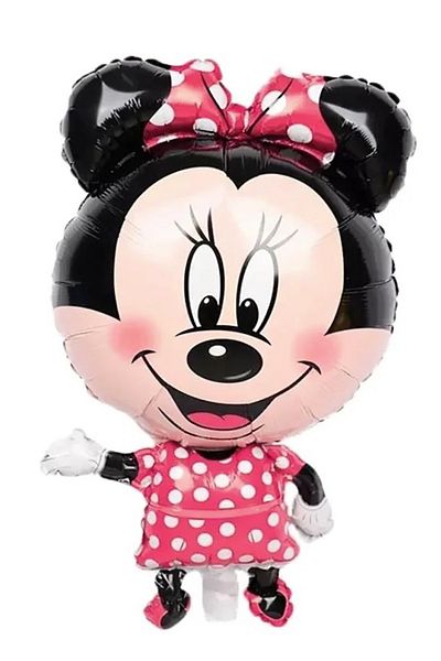 Parti dolabı 1 Piece Minnie Mouse Large Size Foil Flying Balloon 85x47 Cm