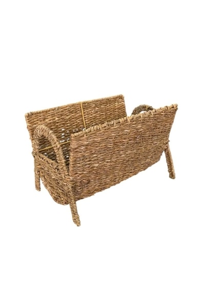 Evistro Dekoratif Hasır Gazetelik Dergilik 42x27cm