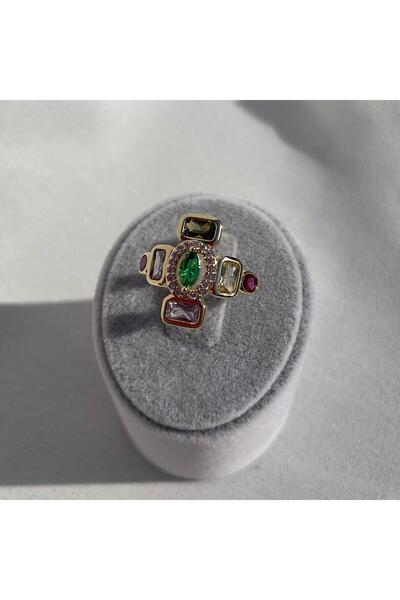 10 july jewelry Steel Adjustable Vintage Ring
