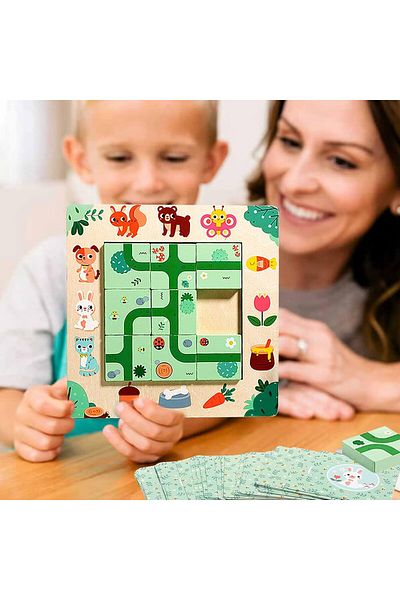 OEM Montessori logic game Find the Path, Learning through play for little explorers