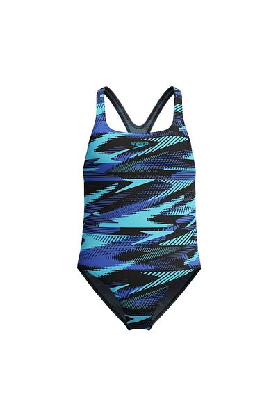SPEEDO Hyperboom Allover Medalist Female Child Swim Trunks