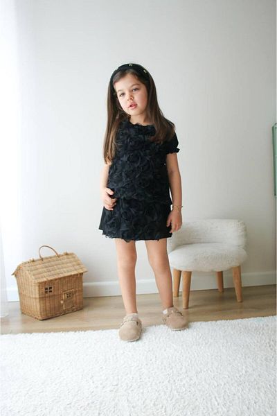 Yalçınoğlu Kids Girls' Special Day Holiday Suit I Summer Girls' Combination I Double Girls' Set