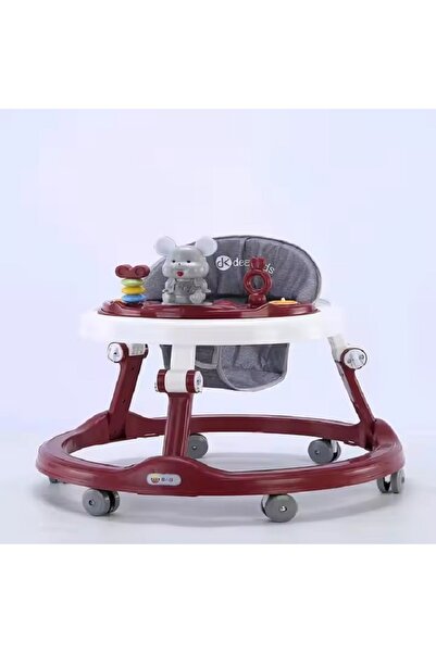 rexa مشاية أطفال دائرية مع إطار سهل الطي للتخزين مشاية أطفال قابلة للطي