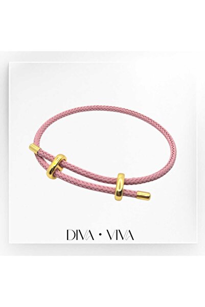 DivaViva Diva Viva - Renkli Ayarlanabilir Kadın Deri Bileklik – Suya Dayanıkl...