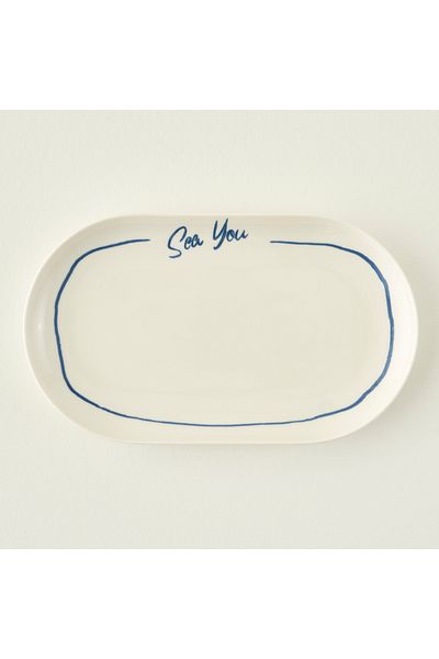 Bella Maison Marine Porcelain Presentation Plate (30 cm)