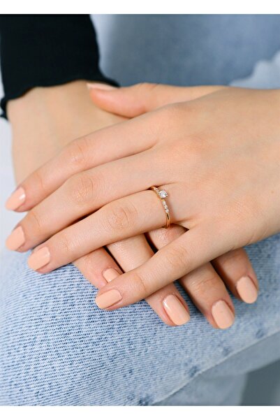 Cem Aykan Kuyumculuk Suemer Pırlanta Evlilik Teklifi Yüzüğü . Ak0999