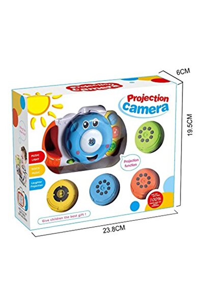 OEM Aparat foto cu lumini si proiectie, Jucarie pentru bebelusi