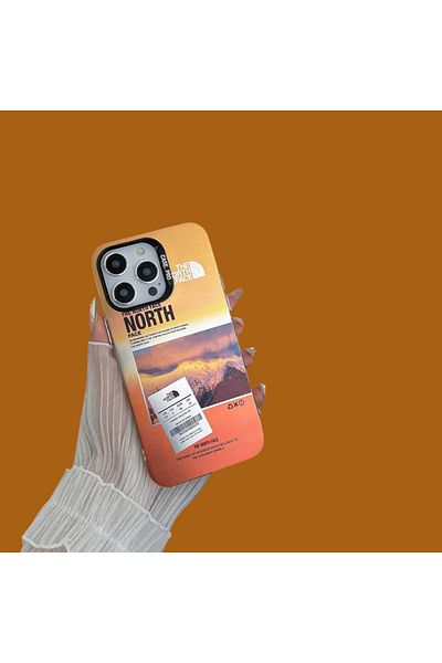 THE NORTH FACE The North Face case, compatible with Iphone 15 PRO MAX, MOUNTAIN