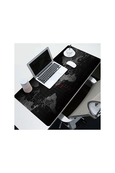 varioshop VarioShop® Large Rubber Mousepad, For Gaming, Office, Non-Slip, Water Resistant, C