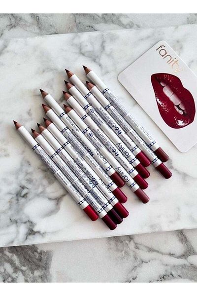 fanity Vanity Lip Liners – 12 Colors for a Fresh and Perfect Look