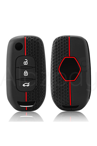 Alazpay Renault Megane 4 Clio 5 Kadjar Captur Koleos Sustalı Silikon Desenli ...