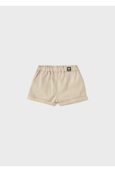 MAYORAL Baby Girl Bow Shorts Beige 1227