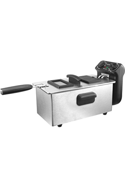 sonashi Electric Deep Fryer With Stainless Steel Housing - 3.0l Capacity