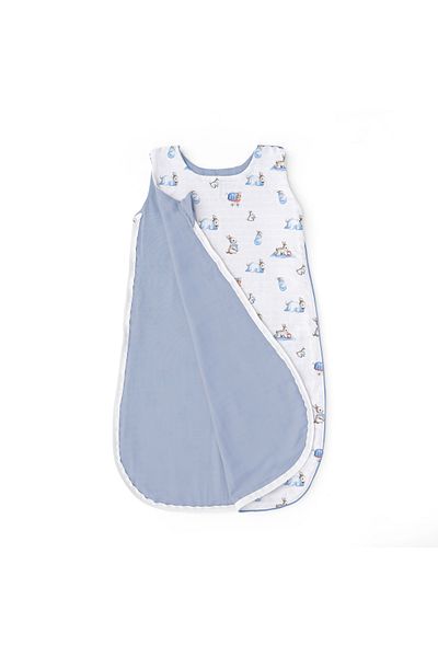 DEUX LAPINS 100% Cotton Muslin Baby Sleeping Bag 0.5 Tog - Bébé Lapin 0-6 Months