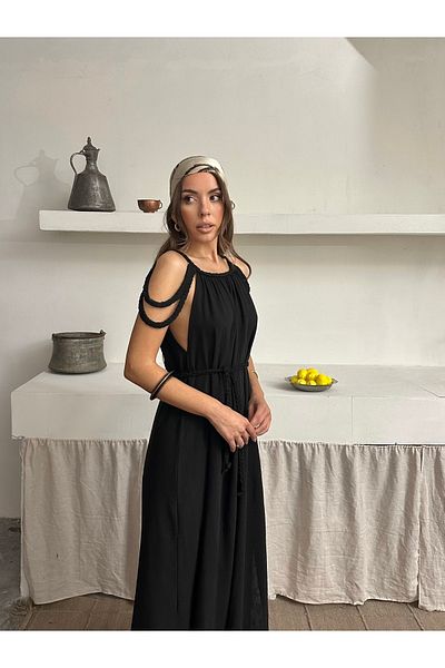 dshee woman Helen Dress with Knitted Detail