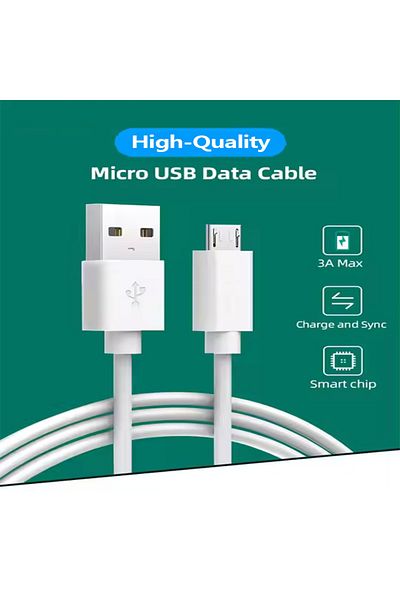 Choice 1m 1Pcs Usb A To Micro Cable 3A Fast Charging Wire Mobile Phone Line USB Adapter Cable Cord For Sams