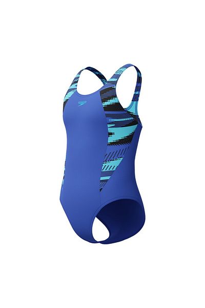 SPEEDO Hyperboom Splice Muscleback Girl's Swimsuit