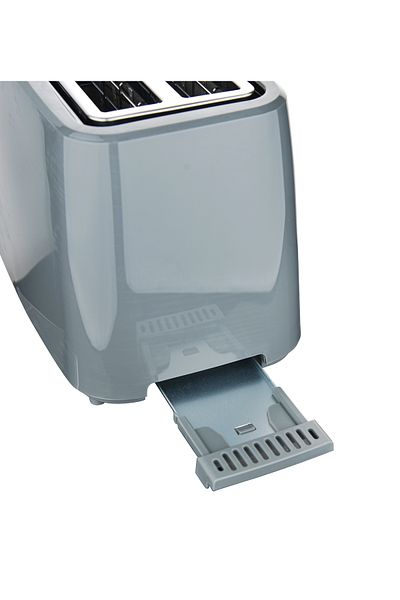 sonashi 2 Slice Bread Toaster - Adjustable 7 Browning Control with Slide Out Crumb Tray | Defrost, Reheat an