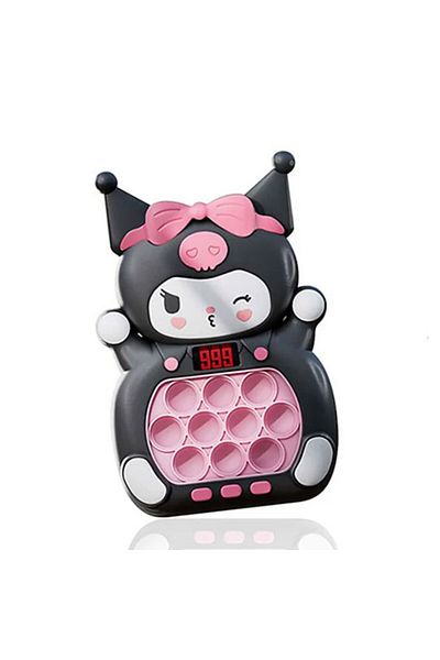 OEM Joc interactiv Pop-It Consola, antistres, cu sunete si lumini, forma Kuromi cu afisaj