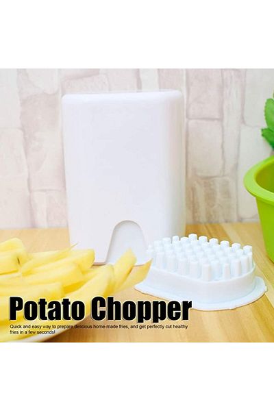 zola Zola® fruit/vegetable slicer, plastic, steel blades, 13.5x10x8 cm, white