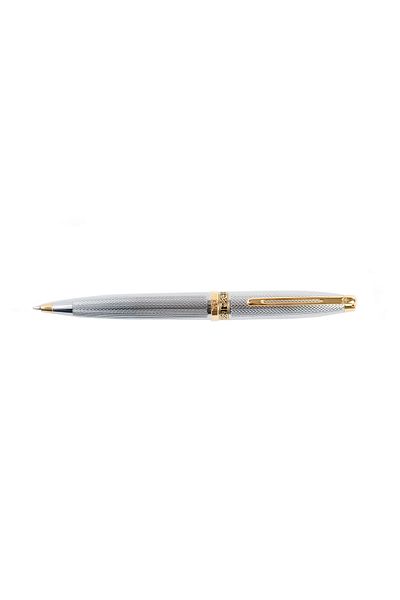 Arhi Design Silver metal ballpoint pen, engraved body