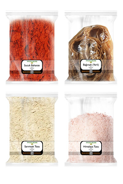 Zencefil Organik 5 Kg. Kıyma Için Sucuk Harcı Kiti Acılı Sucuk Baharatı Bağır...