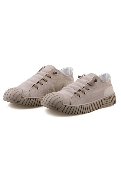 GAMELU Vigor Sneakers - Ανδρικά Αθλητικά Παπούτσια Λινό Μπεζ