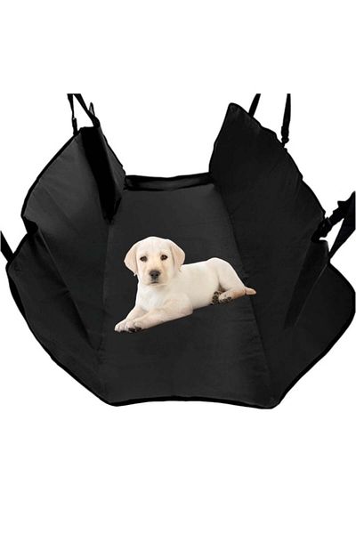 varioshop Husa bancheta auto VarioShop® pentru protectie si transport animale, caini si pisici, usor de utili