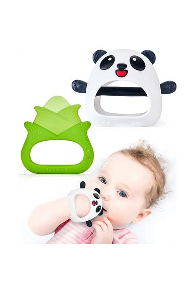 OEM Set of 2 silicone teething toys