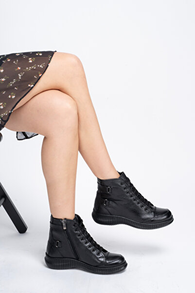 Clara Jones Cizme Converse de iarnă pentru femei din piele naturală