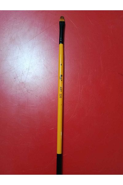 Rich 220 Series Cat Tongue Brush No:4 Short Handle