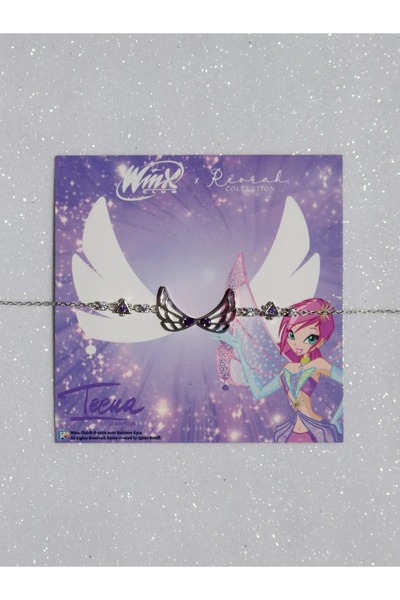 Reorah Collection Winx Club® Tecna Enchantix Wings 925 Gümüş Bileklik