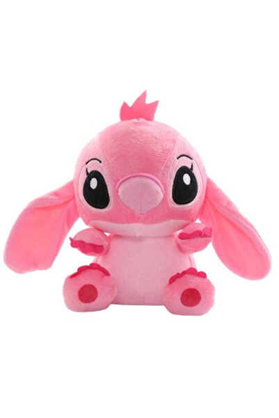 OEM Jucărie de pluș, personaj Lilo, culoare roz, înălțime 22 cm