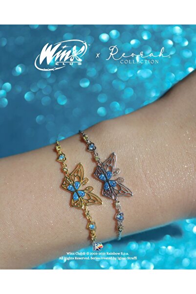 Reorah Collection Winx Club® Bloom Enchantix Wings 925 Gümüş Bileklik