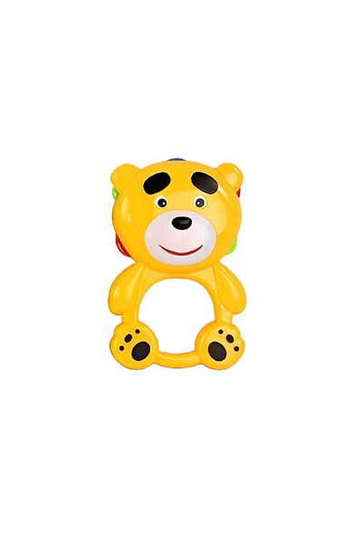 rexa Set of colorful bear-shaped baby rattles